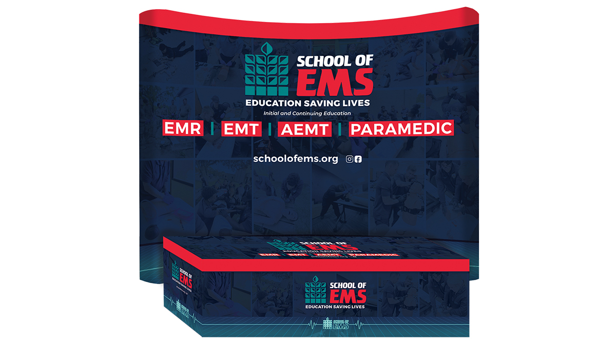 School of EMS booth