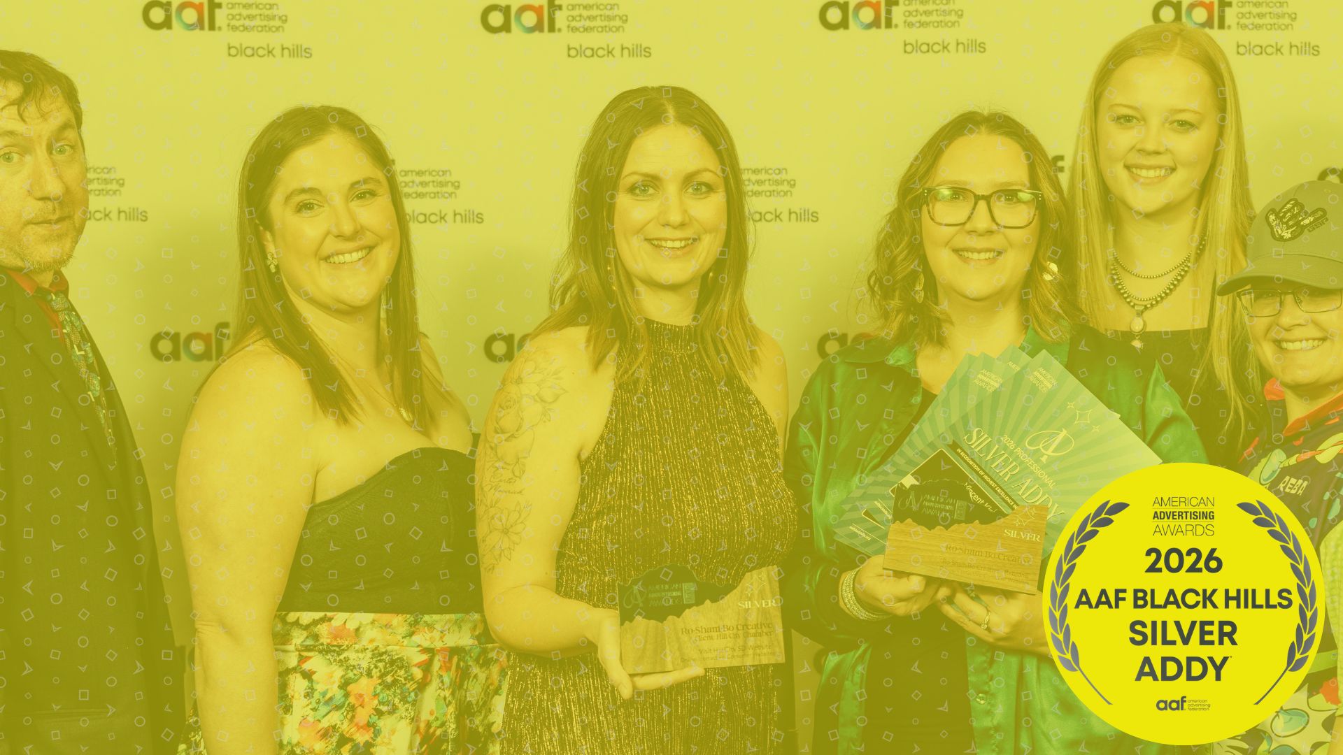 Image of RoShamBo Creative team at AAF Black Hills 2026.