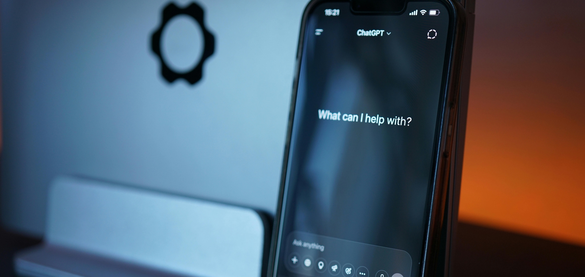 Image of Chat GPT AI Search on phone