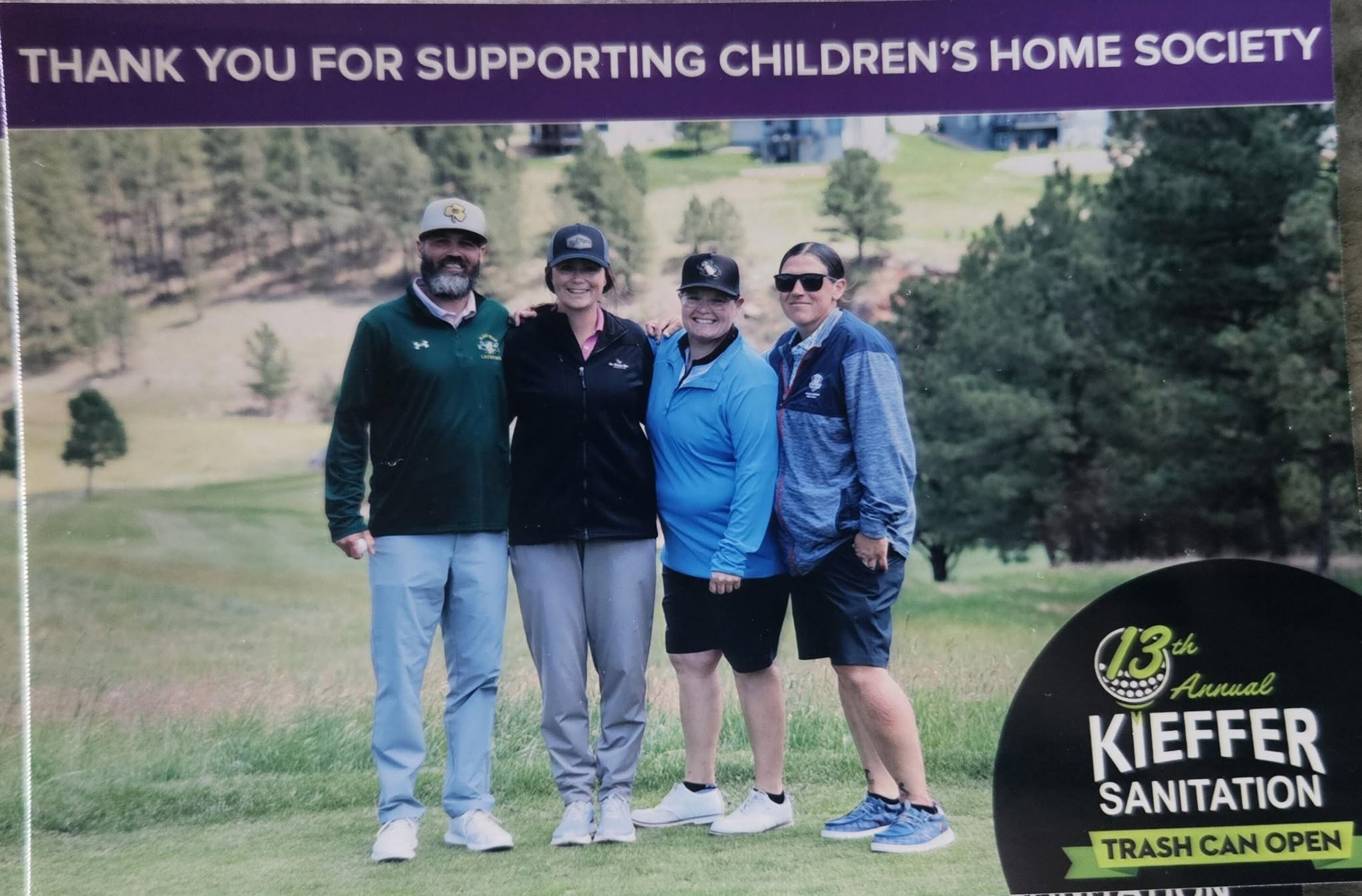 Image of RoShamBo Creative team at annual Kieffer Sanitation Golf Tournament